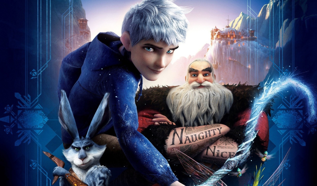 Das Jack Frost - Rise Of The Guardians Wallpaper 1024x600