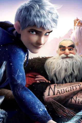 Обои Jack Frost - Rise Of The Guardians 320x480