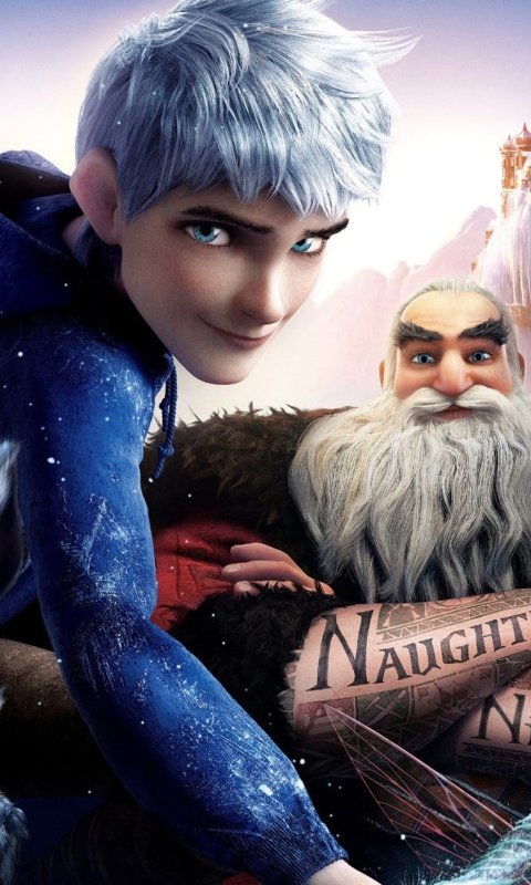 Screenshot №1 pro téma Jack Frost - Rise Of The Guardians 480x800