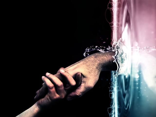 Das Creative Hands Wallpaper 640x480