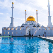 Das Mosque in Astana Wallpaper 208x208