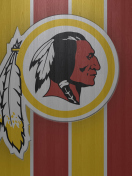 Обои Washington Redskins 132x176