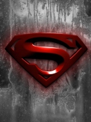 Das Superman Logo Wallpaper 132x176