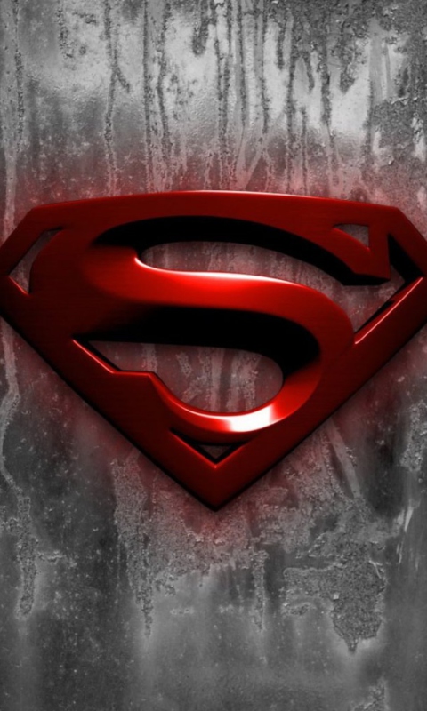 Fondo de pantalla Superman Logo 480x800