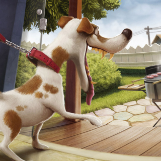 Funny Dog - Obrázkek zdarma pro iPad 2