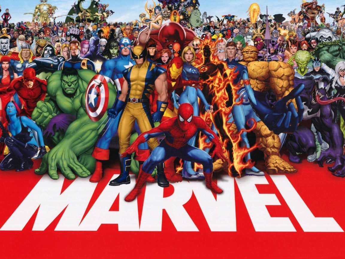 Das Marvel Wallpaper 1152x864