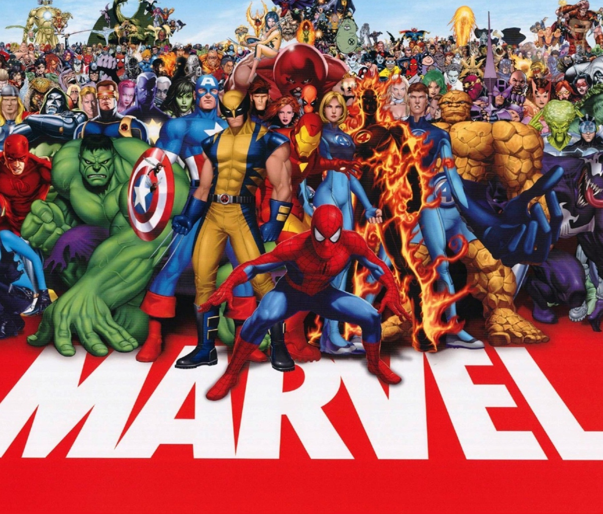 Das Marvel Wallpaper 1200x1024
