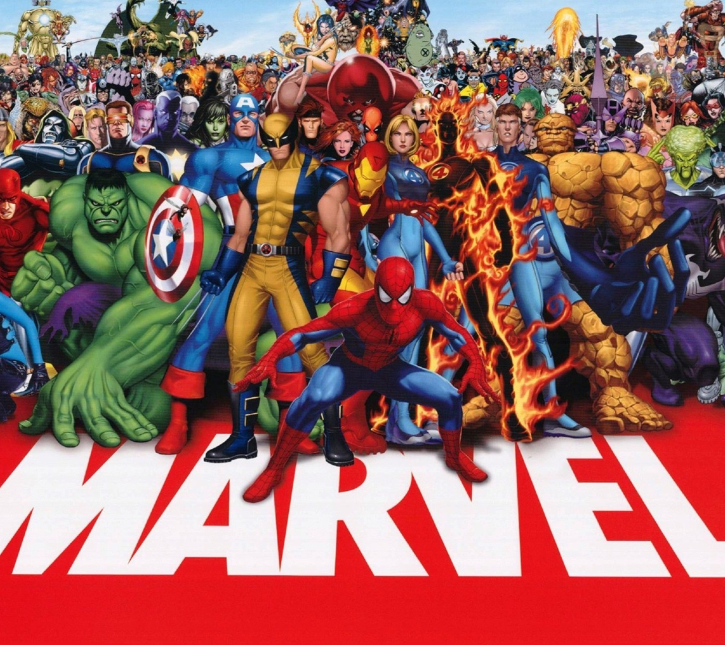Das Marvel Wallpaper 1440x1280
