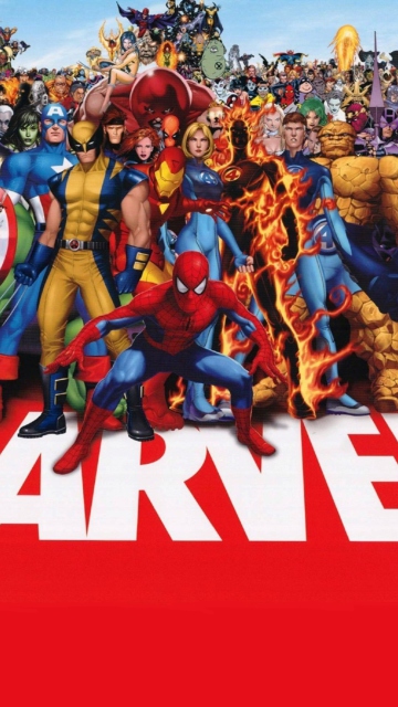 Das Marvel Wallpaper 360x640