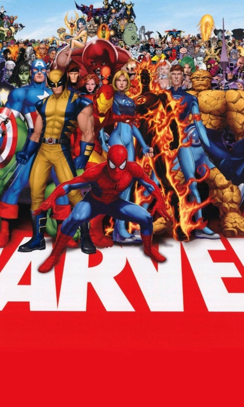 Marvel wallpaper 480x800