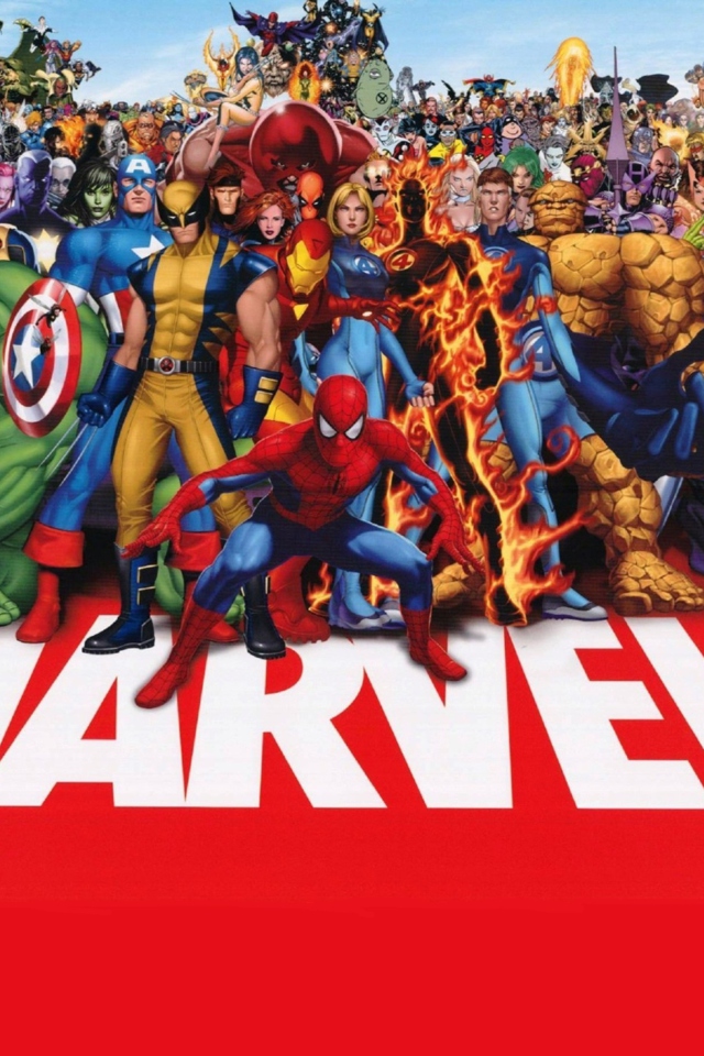 Das Marvel Wallpaper 640x960