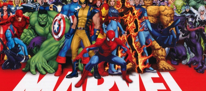Das Marvel Wallpaper 720x320