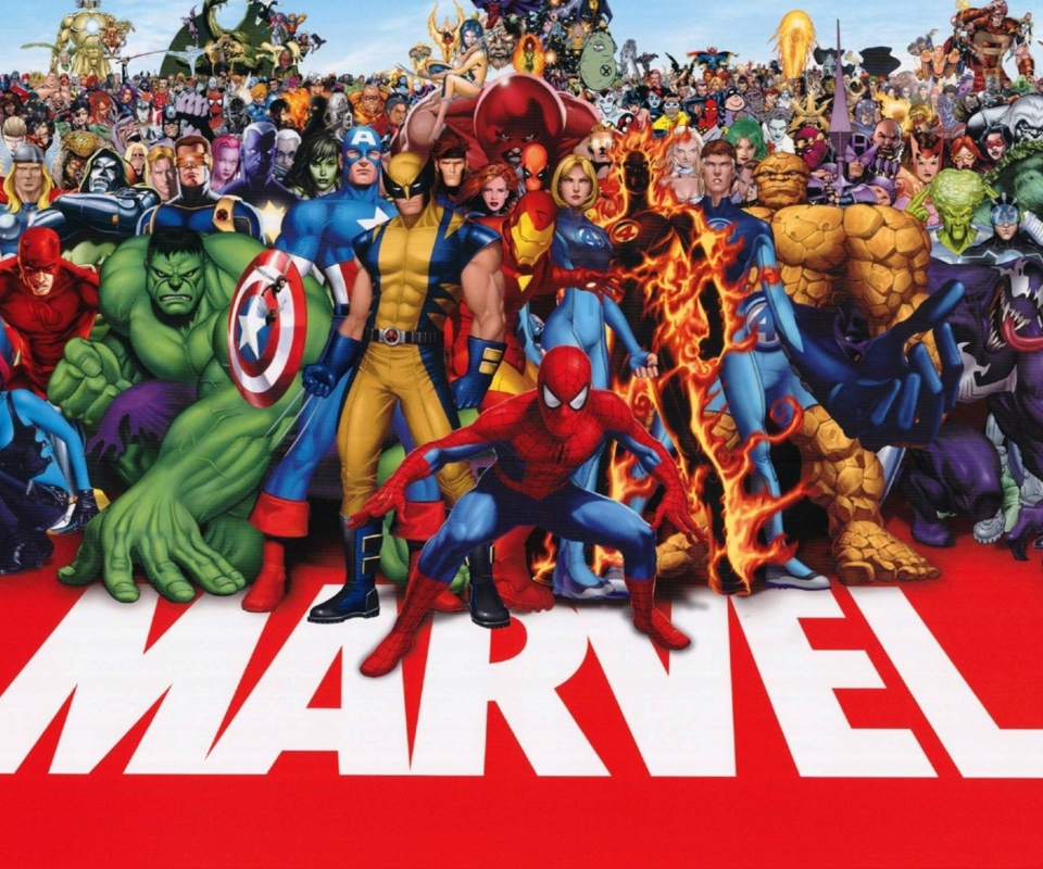 Das Marvel Wallpaper 960x800