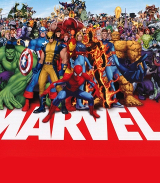 Marvel - Obrázkek zdarma pro 240x320