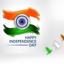 Обои Independence Day India 128x128