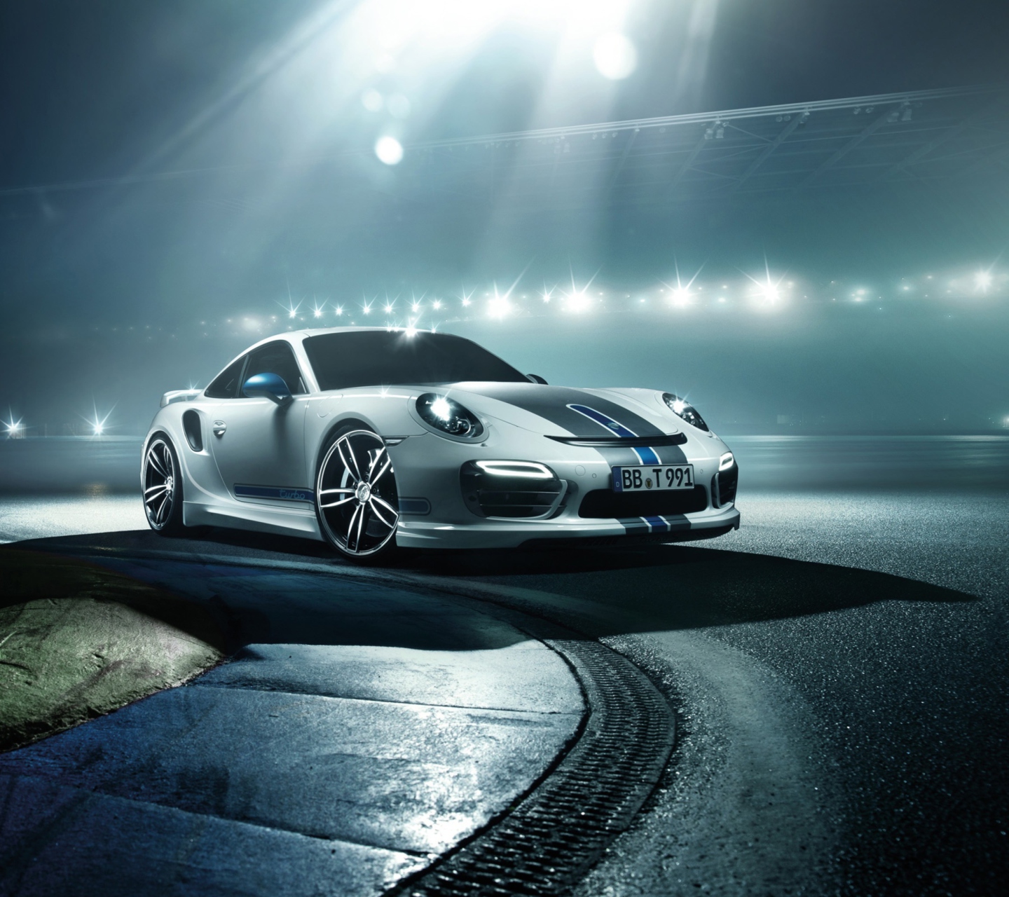 Fondo de pantalla 2014 Porsche 911 Turbo 1440x1280
