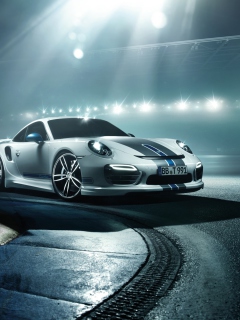 Fondo de pantalla 2014 Porsche 911 Turbo 240x320