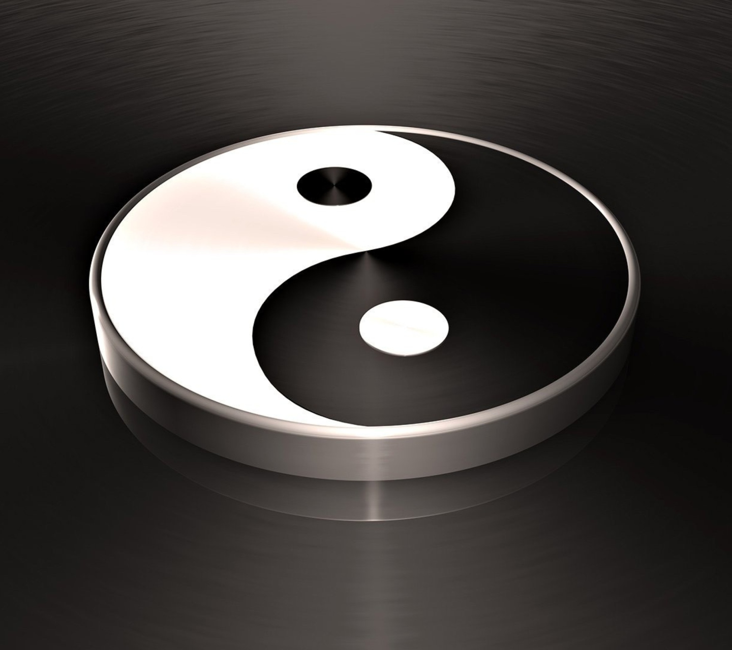 Das Ying And Yang Wallpaper 1440x1280