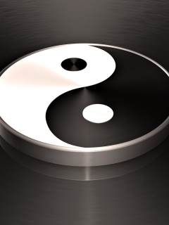 Ying And Yang wallpaper 240x320