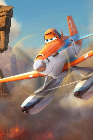 Planes Fire and Rescue 2014 wallpaper 320x480