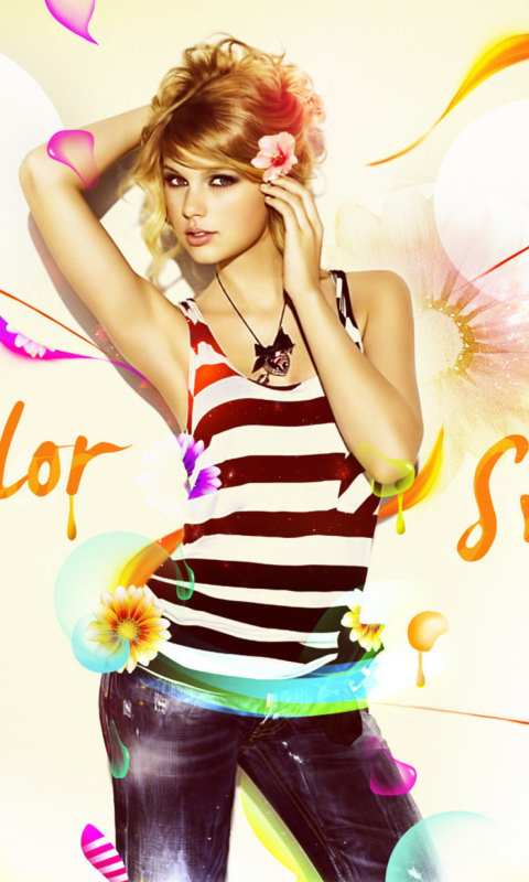 Taylor Swift screenshot #1 480x800