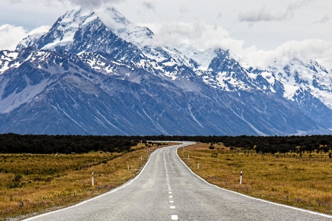 Das Mount Cook in New Zealand Wallpaper 480x320
