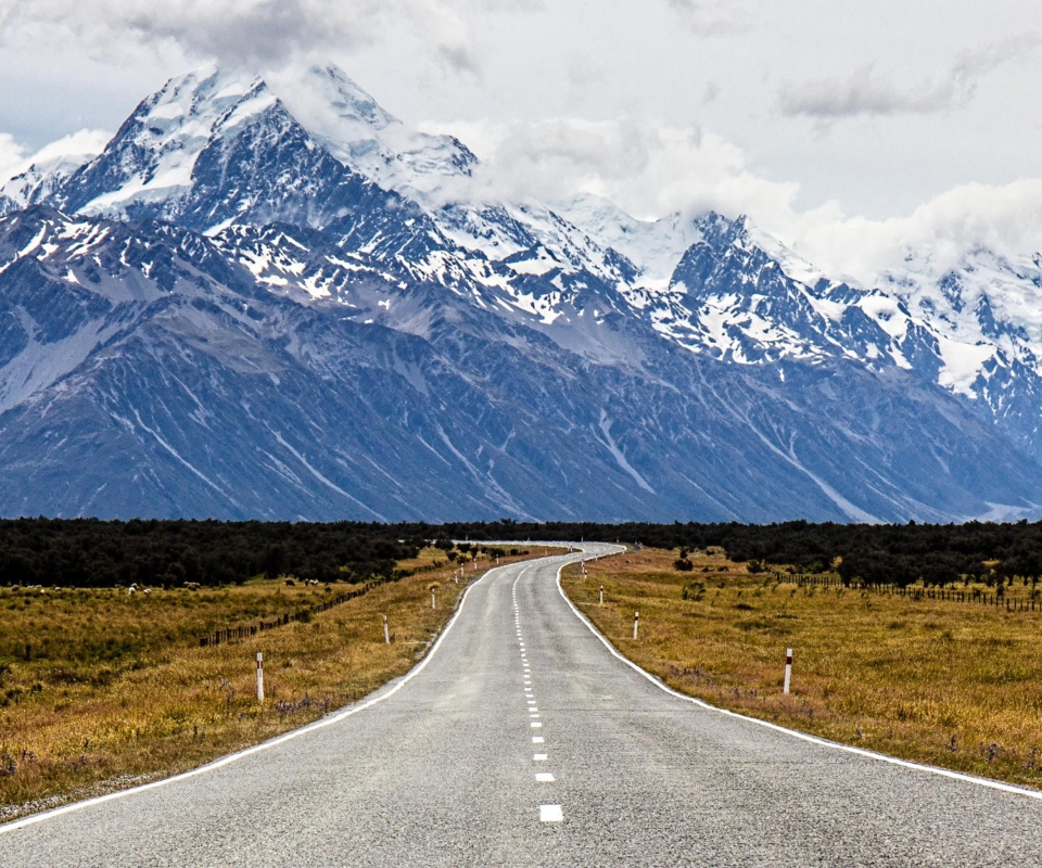 Обои Mount Cook in New Zealand 960x800