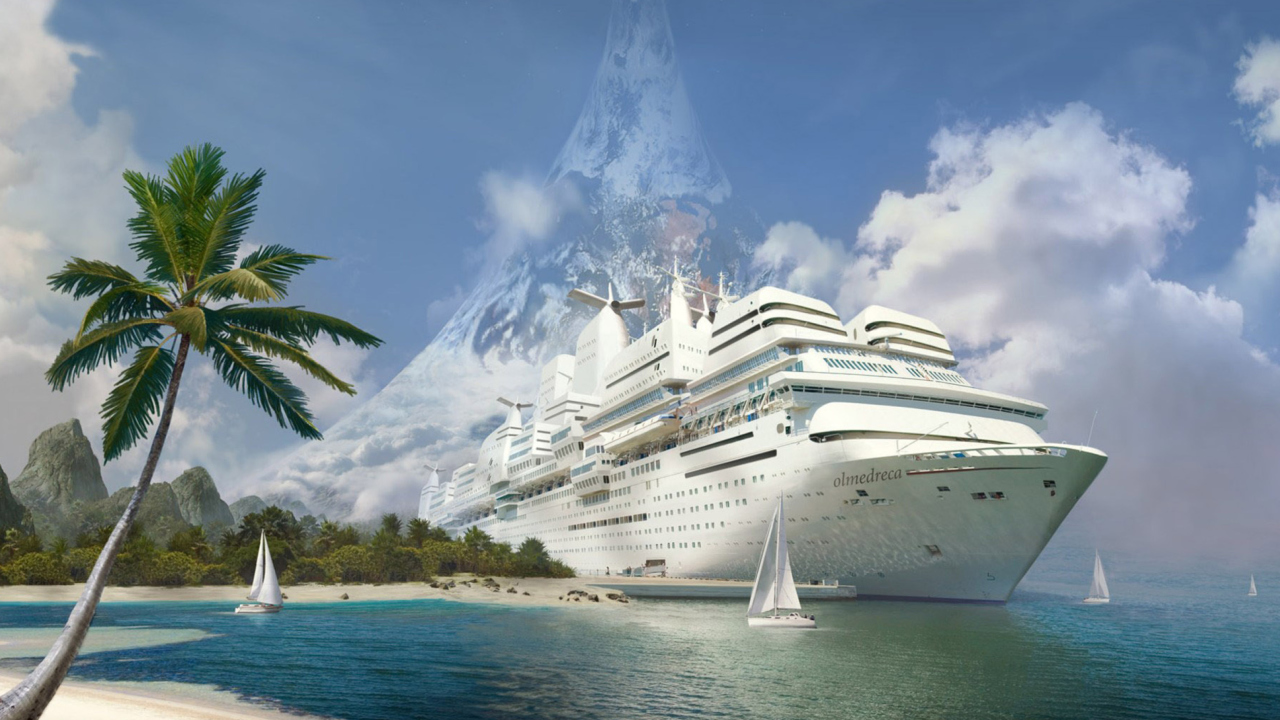 Das Cruise Ship Wallpaper 1280x720
