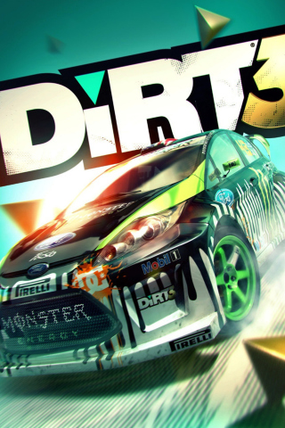 Dirt III wallpaper 320x480