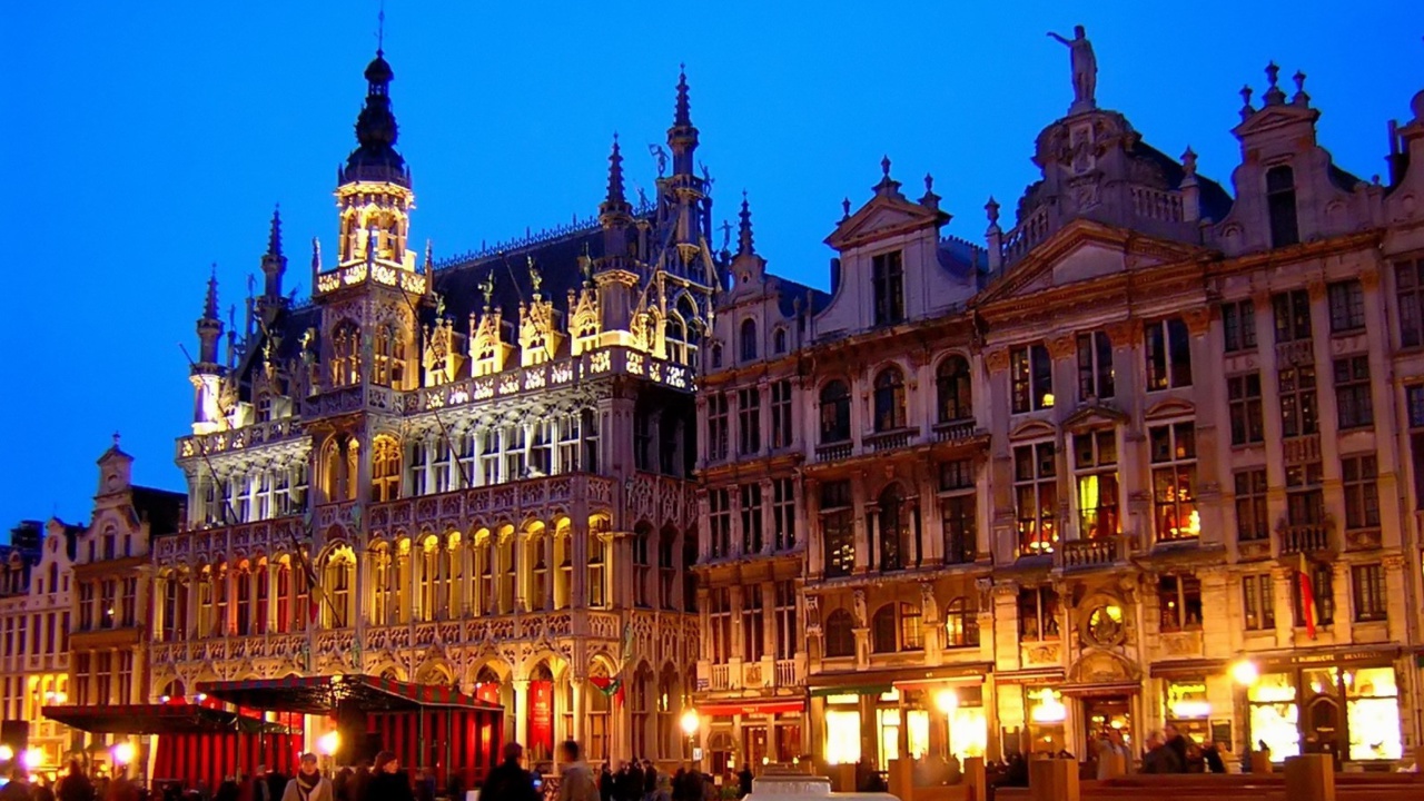 Screenshot №1 pro téma La Grand Place Brussels 1280x720