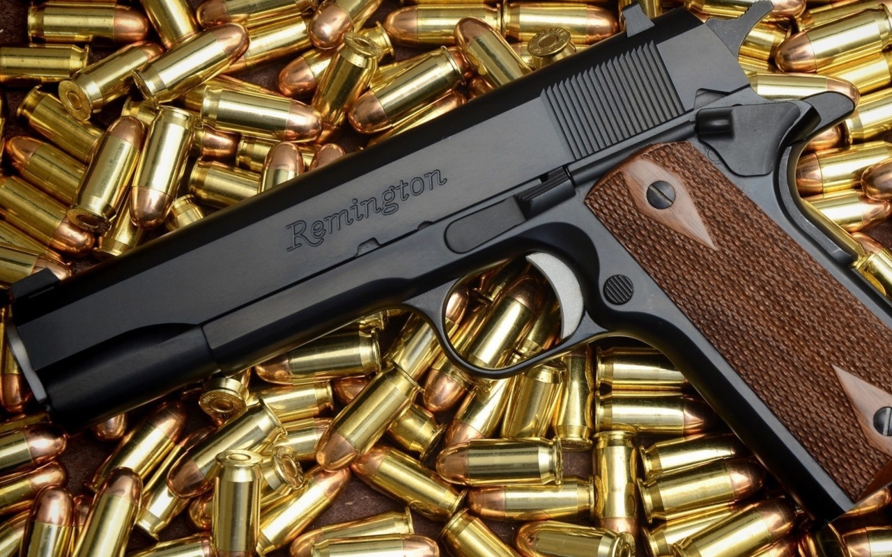 Fondo de pantalla Pistol Remington 1280x800