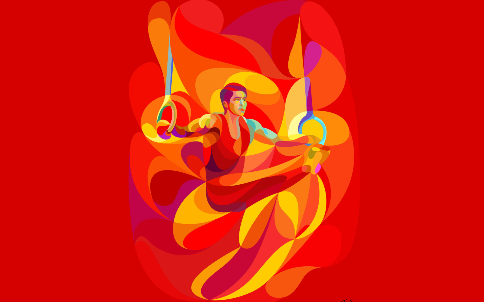 Rio 2016 Olympics Gymnastics wallpaper 1680x1050
