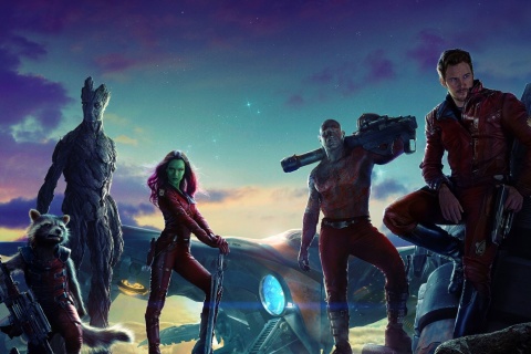 Обои Guardians of the Galaxy 480x320