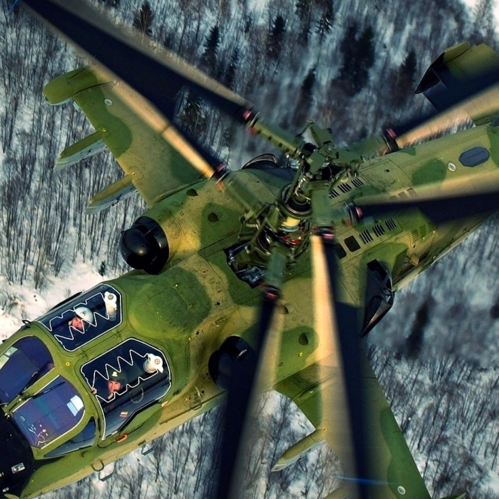 Military helicopter, Kamov Ka 50, Ka 52 Alligator screenshot #1 1024x1024