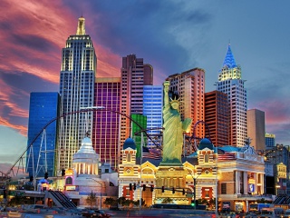 Fondo de pantalla Las Vegas Hotel 320x240