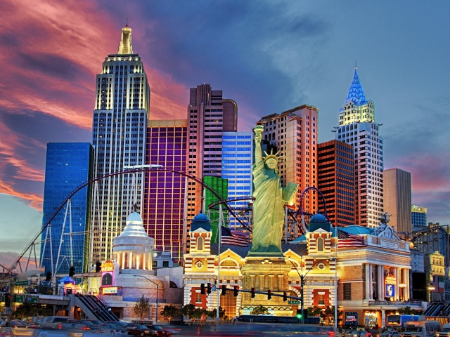 Das Las Vegas Hotel Wallpaper 640x480