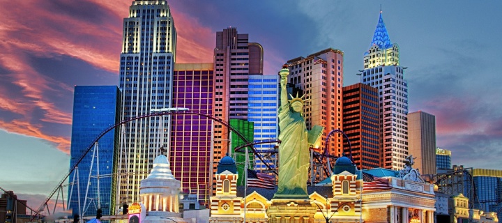Das Las Vegas Hotel Wallpaper 720x320