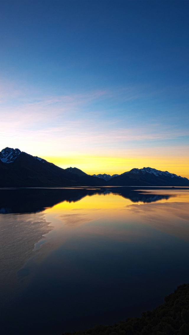 New Zealand Sunset screenshot #1 640x1136