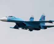 Fondo de pantalla Sukhoi Su 27 Flanker 176x144