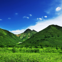 Green Hills wallpaper 128x128