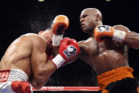 Das Floyd Mayweather Wallpaper 480x320