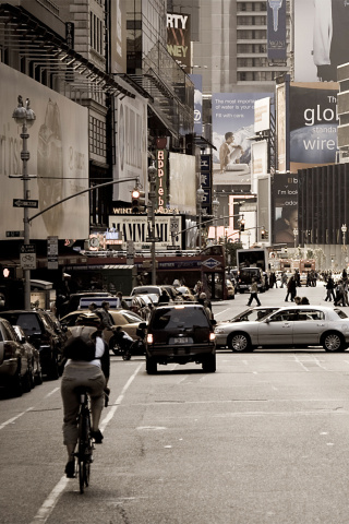 Screenshot №1 pro téma New York Traffic 320x480