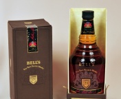 Das Bells Scotch Blended Whisky Wallpaper 176x144
