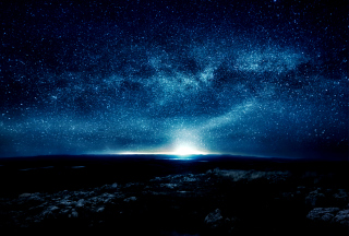 Starry Night - Obrázkek zdarma pro Samsung Galaxy Q