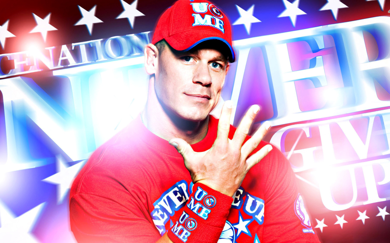 John Cena Wrestler and Rapper wallpaper 1280x800