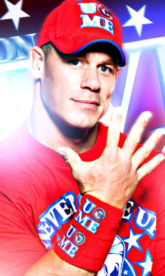 Das John Cena Wrestler and Rapper Wallpaper 240x400