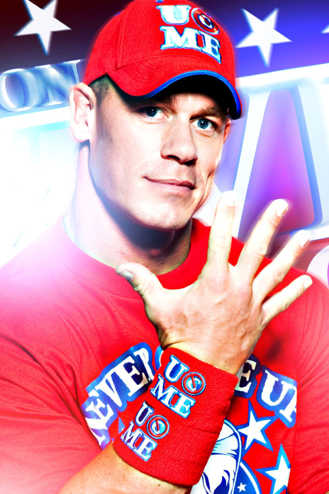 John Cena Wrestler and Rapper wallpaper 640x960