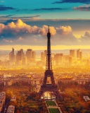 Paris Skyscrapers in La Defense screenshot #1 128x160