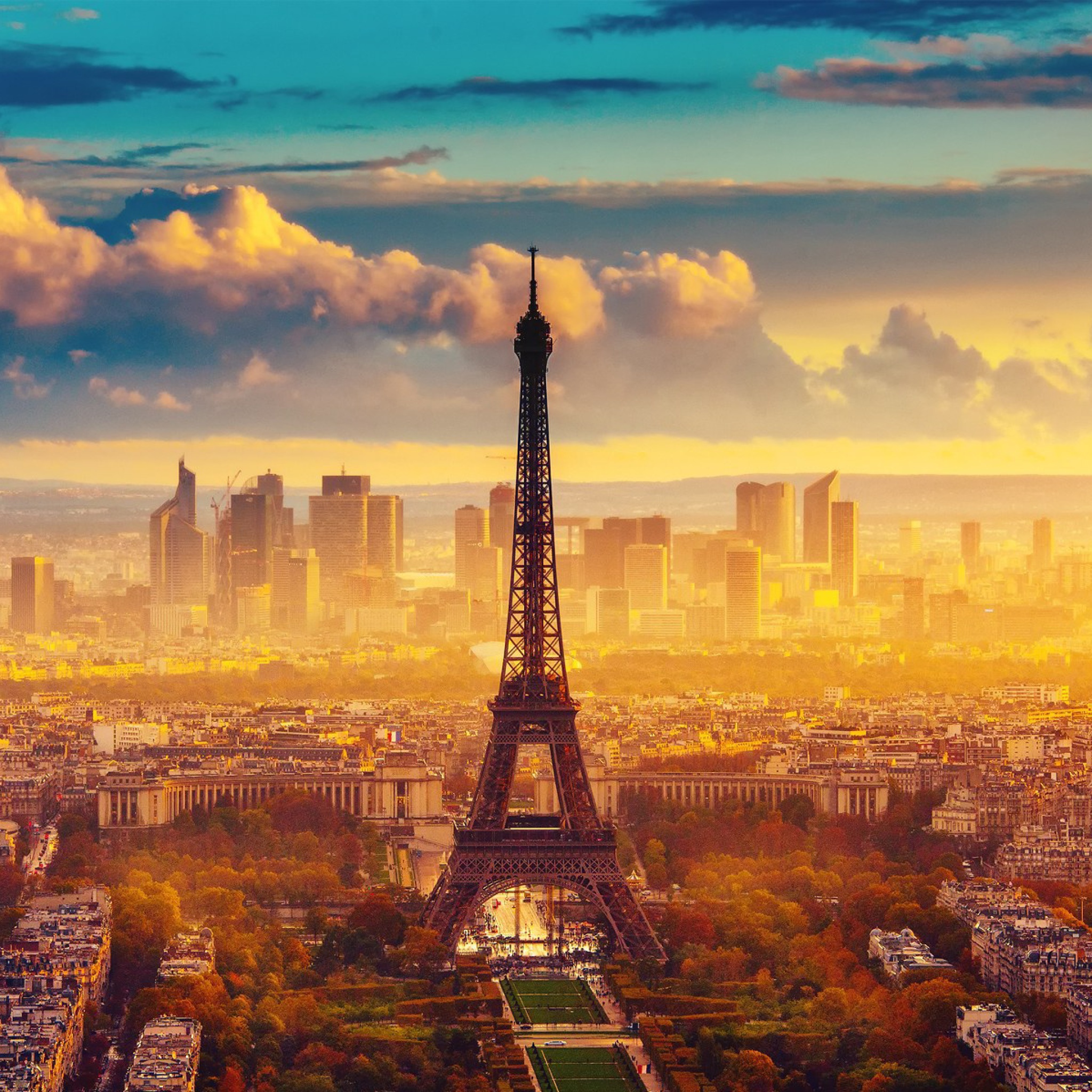 Screenshot №1 pro téma Paris Skyscrapers in La Defense 2048x2048