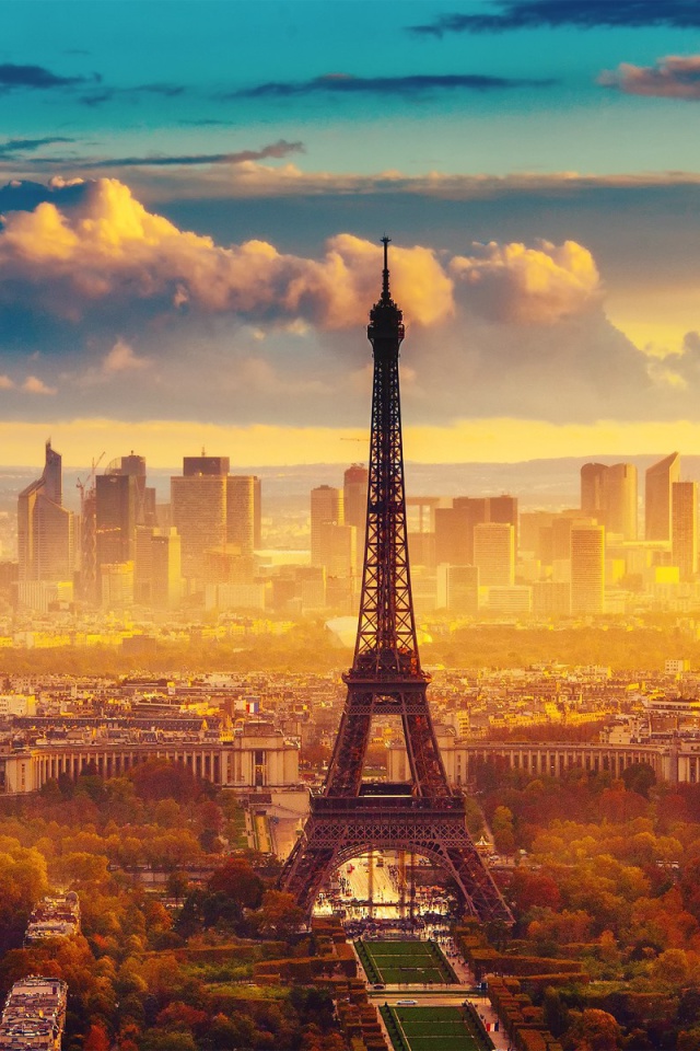 Screenshot №1 pro téma Paris Skyscrapers in La Defense 640x960